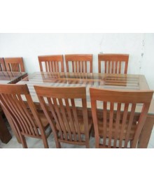 Bộ bàn ăn 6 ghế gỗ xoan đào gia lai, sồi nga 