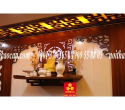 Bàn thờ Phật đẹp bằng gỗ tự nhiên
