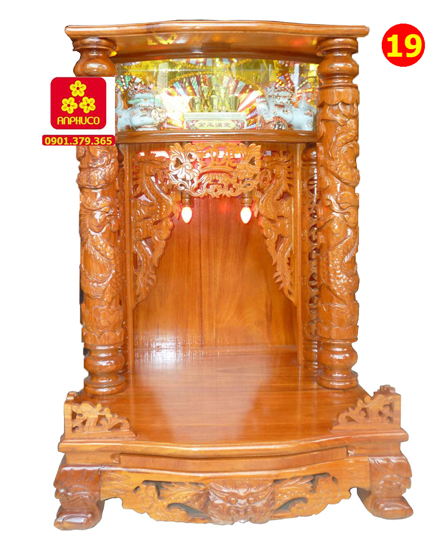 Cửa hàng bán bàn thờ ông địa hợp phong thủy ở quận Gò Vấp